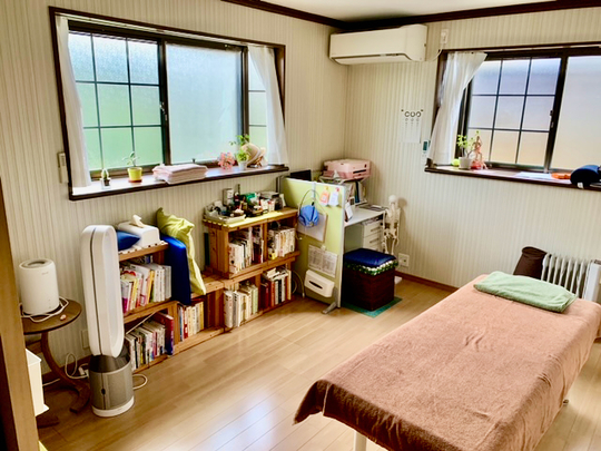 鍼灸院院内施術室